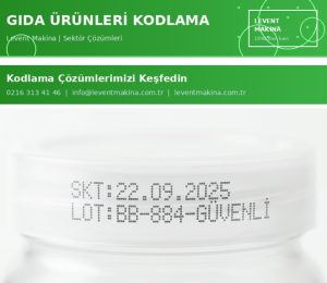 Gıda Ürünleri kodlama makinesi